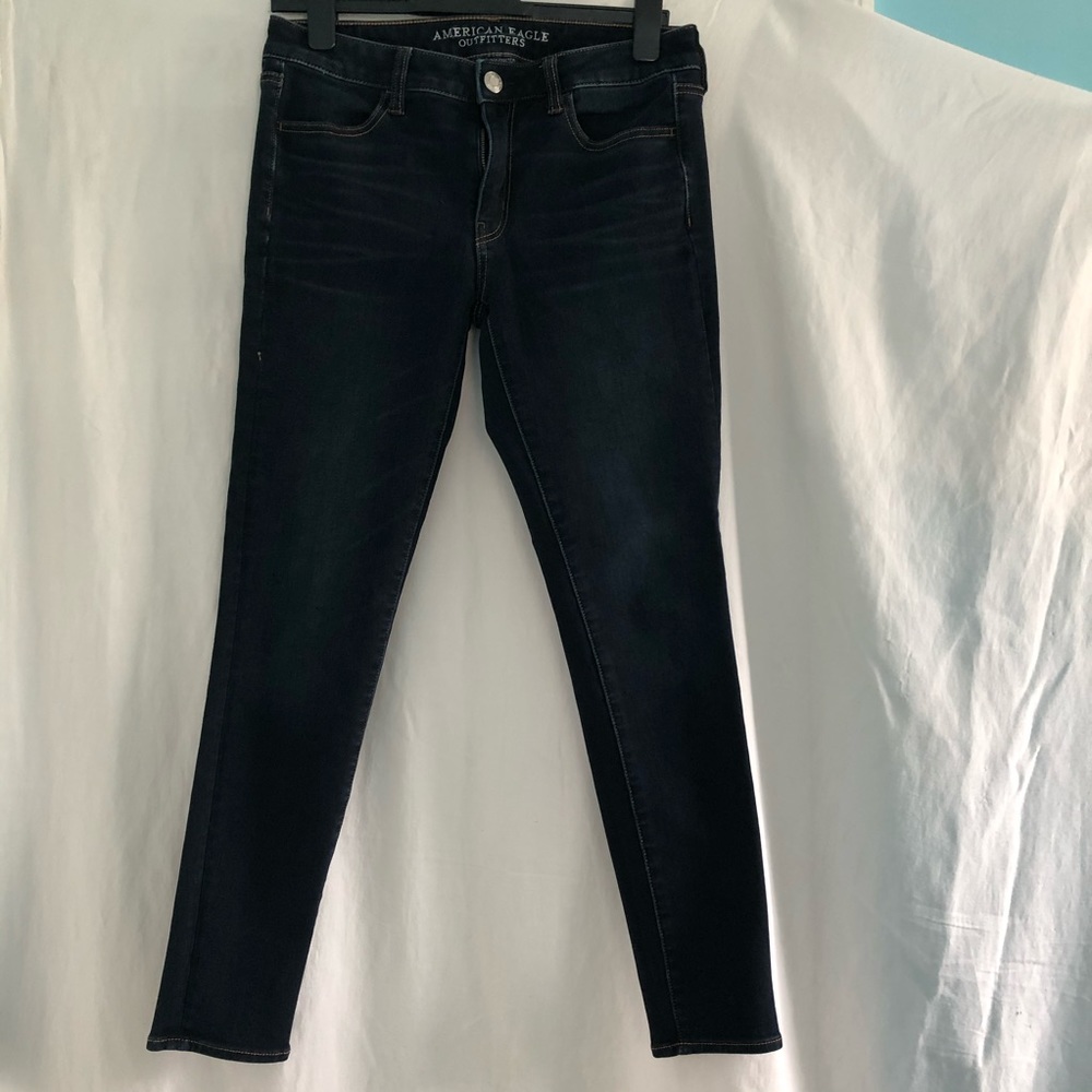 Dark blue jeans for teens